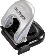 Bostitch Office EZ Squeeze Reduced Effort 2-Hole Punch, 20 Sheets, Locking Handle, Silver (2310) - Image 11
